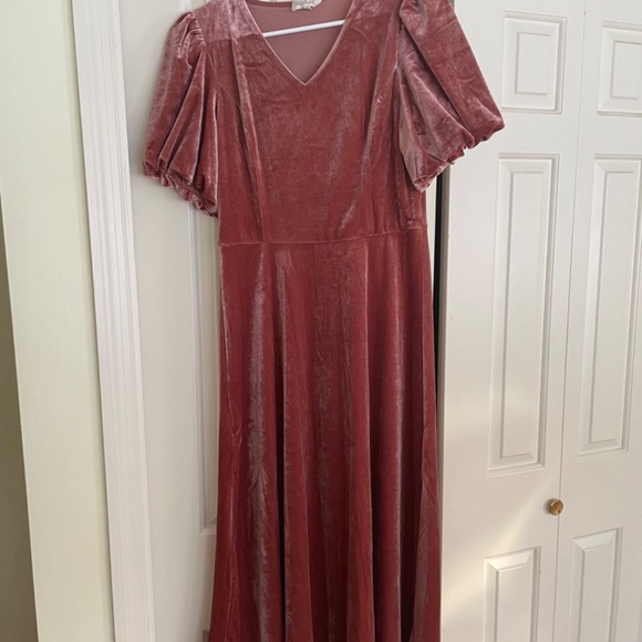 Roolee Rusty Pink Dress - Picture 6 of 6